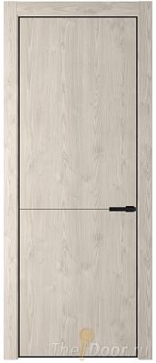 Дверь Profil Doors 16NE цвет Каштан Светлый кромка Черный матовый RAL9005