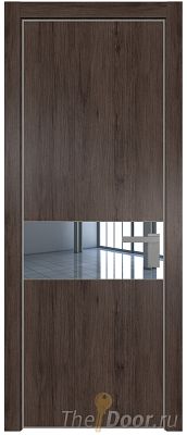 Дверь Profil Doors 17NE цвет Дуб Тобакко кромка Серебро стекло Зеркало Дверь Profil Doors 17NE цвет Дуб Тобакко кромка Серебро стекло Зеркало