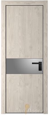 Дверь Profil Doors 17NE цвет Каштан Светлый кромка Черный матовый RAL9005 стекло Lacobel Серебро Матлак Дверь Profil Doors 17NE цвет Каштан Светлый кромка Черный матовый RAL9005 стекло Lacobel Серебро Матлак