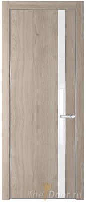 Дверь Profil Doors 18NE цвет Дуб Сонома кромка Серебро стекло Lacobel лак Классик Дверь Profil Doors 18NE цвет Дуб Сонома кромка Серебро стекло Lacobel лак Классик