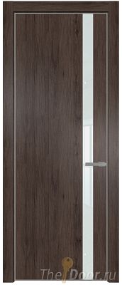 Дверь Profil Doors 18NE цвет Дуб Тобакко кромка Серебро стекло Lacobel Белый лак Дверь Profil Doors 18NE цвет Дуб Тобакко кромка Серебро стекло Lacobel Белый лак