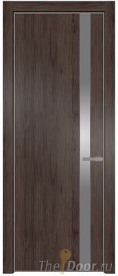 Дверь Profil Doors 18NE цвет Дуб Тобакко кромка Серебро стекло Lacobel Серебро Матлак Дверь Profil Doors 18NE цвет Дуб Тобакко кромка Серебро стекло Lacobel Серебро Матлак