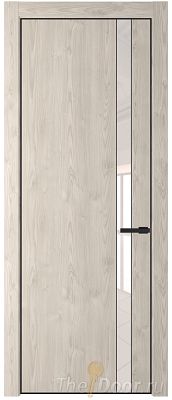 Дверь Profil Doors 18NE цвет Каштан Светлый кромка Черный матовый RAL9005 стекло Lacobel Перламутровый лак Дверь Profil Doors 18NE цвет Каштан Светлый кромка Черный матовый RAL9005 стекло Lacobel Перламутровый лак