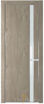 Дверь Profil Doors 18NE цвет Каштан Темный кромка Серебро стекло Lacobel Белый лак Дверь Profil Doors 18NE цвет Каштан Темный кромка Серебро стекло Lacobel Белый лак