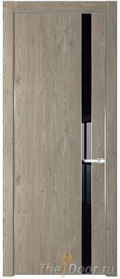 Дверь Profil Doors 18NE цвет Каштан Темный кромка Серебро стекло Lacobel Черный лак Дверь Profil Doors 18NE цвет Каштан Темный кромка Серебро стекло Lacobel Черный лак