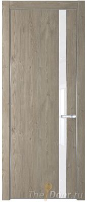 Дверь Profil Doors 18NE цвет Каштан Темный кромка Серебро стекло Lacobel лак Классик Дверь Profil Doors 18NE цвет Каштан Темный кромка Серебро стекло Lacobel лак Классик