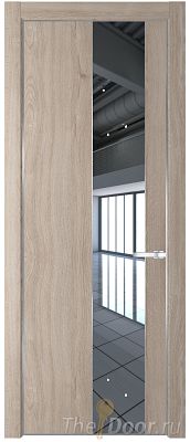 Дверь Profil Doors 19NE цвет Дуб Сонома кромка Серебро стекло Lacobel Серебро Матлак Дверь Profil Doors 19NE цвет Дуб Сонома кромка Серебро стекло Lacobel Серебро Матлак