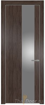 Дверь Profil Doors 19NE цвет Дуб Тобакко кромка Серебро стекло Lacobel Серебро Матлак Дверь Profil Doors 19NE цвет Дуб Тобакко кромка Серебро стекло Lacobel Серебро Матлак