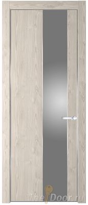 Дверь Profil Doors 19NE цвет Каштан Светлый кромка Серебро стекло Lacobel Серебро Матлак Дверь Profil Doors 19NE цвет Каштан Светлый кромка Серебро стекло Lacobel Серебро Матлак