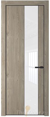 Дверь Profil Doors 19NE цвет Каштан Темный кромка Черный матовый RAL9005 стекло Lacobel лак Классик Дверь Profil Doors 19NE цвет Каштан Темный кромка Черный матовый RAL9005 стекло Lacobel лак Классик