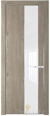 Дверь Profil Doors 19NE цвет Каштан Темный кромка Серебро стекло Lacobel лак Классик Дверь Profil Doors 19NE цвет Каштан Темный кромка Серебро стекло Lacobel лак Классик