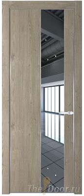Дверь Profil Doors 19NE цвет Каштан Темный кромка Серебро стекло Зеркало Дверь Profil Doors 19NE цвет Каштан Темный кромка Серебро стекло Зеркало