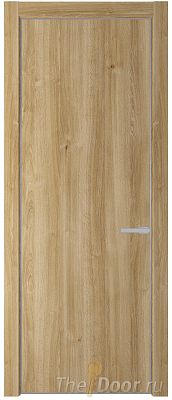 Дверь Profil Doors 1NE цвет Дуб Карамель кромка Серебро Дверь Profil Doors 1NE цвет Дуб Карамель кромка Серебро