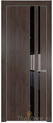 Дверь Profil Doors 20NE цвет Дуб Тобакко кромка Серебро стекло Lacobel Черный лак Дверь Profil Doors 20NE цвет Дуб Тобакко кромка Серебро стекло Lacobel Черный лак