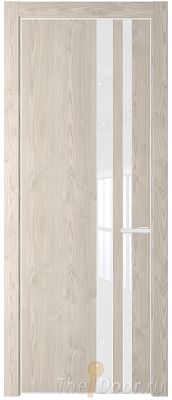 Дверь Profil Doors 20NE цвет Каштан Светлый кромка Белый матовый RAL9003 стекло Lacobel лак Классик Дверь Profil Doors 20NE цвет Каштан Светлый кромка Белый матовый RAL9003 стекло Lacobel лак Классик
