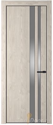 Дверь Profil Doors 20NE цвет Каштан Светлый кромка Черный матовый RAL9005 стекло Lacobel Серебро Матлак Дверь Profil Doors 20NE цвет Каштан Светлый кромка Черный матовый RAL9005 стекло Lacobel Серебро Матлак