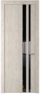 Дверь Profil Doors 20NE цвет Каштан Светлый кромка Серебро стекло Lacobel Черный лак Дверь Profil Doors 20NE цвет Каштан Светлый кромка Серебро стекло Lacobel Черный лак