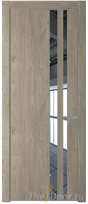 Дверь Profil Doors 20NE цвет Каштан Темный кромка Серебро стекло Зеркало Дверь Profil Doors 20NE цвет Каштан Темный кромка Серебро стекло Зеркало