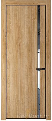 Дверь Profil Doors 21NE цвет Дуб Карамель кромка Черный матовый RAL9005 стекло Зеркало Дверь Profil Doors 21NE цвет Дуб Карамель кромка Черный матовый RAL9005 стекло Зеркало