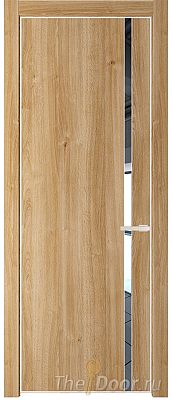 Дверь Profil Doors 21NE цвет Дуб Карамель кромка Крем Вайт стекло Зеркало Дверь Profil Doors 21NE цвет Дуб Карамель кромка Крем Вайт стекло Зеркало