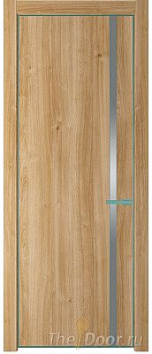 Дверь Profil Doors 21NE цвет Дуб Карамель кромка Мята стекло Lacobel Серебро Матлак Дверь Profil Doors 21NE цвет Дуб Карамель кромка Мята стекло Lacobel Серебро Матлак