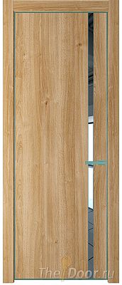 Дверь Profil Doors 21NE цвет Дуб Карамель кромка Мята стекло Зеркало Дверь Profil Doors 21NE цвет Дуб Карамель кромка Мята стекло Зеркало