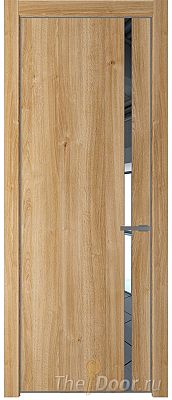 Дверь Profil Doors 21NE цвет Дуб Карамель кромка Смоки стекло Зеркало Дверь Profil Doors 21NE цвет Дуб Карамель кромка Смоки стекло Зеркало