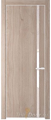 Дверь Profil Doors 21NE цвет Дуб Сонома кромка Белый матовый RAL9003 стекло Lacobel Перламутровый лак Дверь Profil Doors 21NE цвет Дуб Сонома кромка Белый матовый RAL9003 стекло Lacobel Перламутровый лак