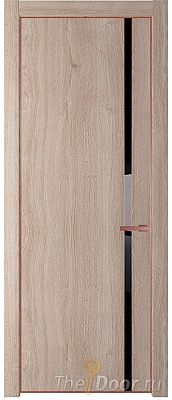 Дверь Profil Doors 21NE цвет Дуб Сонома кромка Бронза стекло Lacobel Черный лак Дверь Profil Doors 21NE цвет Дуб Сонома кромка Бронза стекло Lacobel Черный лак