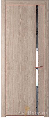 Дверь Profil Doors 21NE цвет Дуб Сонома кромка Бронза стекло Зеркало Дверь Profil Doors 21NE цвет Дуб Сонома кромка Бронза стекло Зеркало