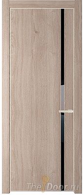 Дверь Profil Doors 21NE цвет Дуб Сонома кромка Крем Магнолия стекло Lacobel Черный лак Дверь Profil Doors 21NE цвет Дуб Сонома кромка Крем Магнолия стекло Lacobel Черный лак