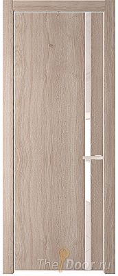 Дверь Profil Doors 21NE цвет Дуб Сонома кромка Крем Вайт стекло Lacobel Перламутровый лак Дверь Profil Doors 21NE цвет Дуб Сонома кромка Крем Вайт стекло Lacobel Перламутровый лак