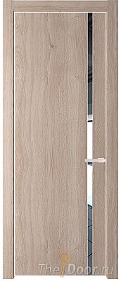 Дверь Profil Doors 21NE цвет Дуб Сонома кромка Крем Вайт стекло Зеркало Дверь Profil Doors 21NE цвет Дуб Сонома кромка Крем Вайт стекло Зеркало