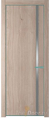 Дверь Profil Doors 21NE цвет Дуб Сонома кромка Мята стекло Lacobel Серебро Матлак Дверь Profil Doors 21NE цвет Дуб Сонома кромка Мята стекло Lacobel Серебро Матлак