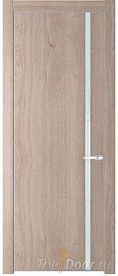 Дверь Profil Doors 21NE цвет Дуб Сонома кромка Серебро стекло Lacobel Белый лак Дверь Profil Doors 21NE цвет Дуб Сонома кромка Серебро стекло Lacobel Белый лак