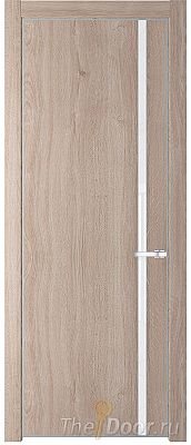 Дверь Profil Doors 21NE цвет Дуб Сонома кромка Серебро стекло Lacobel лак Классик Дверь Profil Doors 21NE цвет Дуб Сонома кромка Серебро стекло Lacobel лак Классик