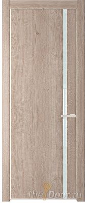 Дверь Profil Doors 21NE цвет Дуб Сонома кромка Вайт стекло Lacobel Белый лак Дверь Profil Doors 21NE цвет Дуб Сонома кромка Вайт стекло Lacobel Белый лак