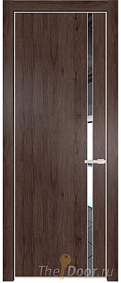 Дверь Profil Doors 21NE цвет Дуб Тобакко кромка Крем Вайт стекло Зеркало Дверь Profil Doors 21NE цвет Дуб Тобакко кромка Крем Вайт стекло Зеркало