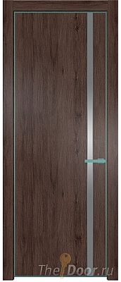 Дверь Profil Doors 21NE цвет Дуб Тобакко кромка Мята стекло Lacobel Серебро Матлак Дверь Profil Doors 21NE цвет Дуб Тобакко кромка Мята стекло Lacobel Серебро Матлак