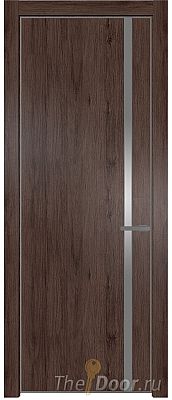 Дверь Profil Doors 21NE цвет Дуб Тобакко кромка Смоки стекло Lacobel Серебро Матлак Дверь Profil Doors 21NE цвет Дуб Тобакко кромка Смоки стекло Lacobel Серебро Матлак