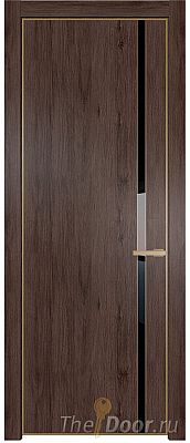 Дверь Profil Doors 21NE цвет Дуб Тобакко кромка Золото стекло Lacobel Черный лак Дверь Profil Doors 21NE цвет Дуб Тобакко кромка Золото стекло Lacobel Черный лак