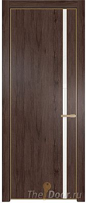 Дверь Profil Doors 21NE цвет Дуб Тобакко кромка Золото стекло Lacobel лак Классик Дверь Profil Doors 21NE цвет Дуб Тобакко кромка Золото стекло Lacobel лак Классик