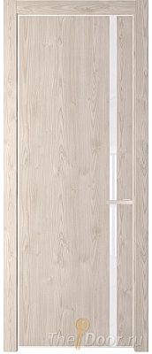 Дверь Profil Doors 21NE цвет Каштан Светлый кромка Крем Вайт стекло Lacobel лак Классик Дверь Profil Doors 21NE цвет Каштан Светлый кромка Крем Вайт стекло Lacobel лак Классик