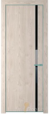 Дверь Profil Doors 21NE цвет Каштан Светлый кромка Мята стекло Lacobel Черный лак Дверь Profil Doors 21NE цвет Каштан Светлый кромка Мята стекло Lacobel Черный лак