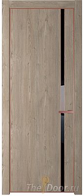 Дверь Profil Doors 21NE цвет Каштан Темный кромка Бронза стекло Lacobel Черный лак Дверь Profil Doors 21NE цвет Каштан Темный кромка Бронза стекло Lacobel Черный лак