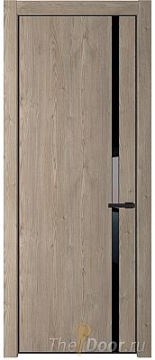 Дверь Profil Doors 21NE цвет Каштан Темный кромка Черный матовый RAL9005 стекло Lacobel Черный лак Дверь Profil Doors 21NE цвет Каштан Темный кромка Черный матовый RAL9005 стекло Lacobel Черный лак