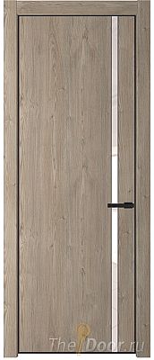 Дверь Profil Doors 21NE цвет Каштан Темный кромка Черный матовый RAL9005 стекло Lacobel Перламутровый лак Дверь Profil Doors 21NE цвет Каштан Темный кромка Черный матовый RAL9005 стекло Lacobel Перламутровый лак