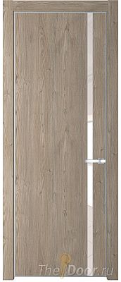 Дверь Profil Doors 21NE цвет Каштан Темный кромка Серебро стекло Lacobel Перламутровый лак Дверь Profil Doors 21NE цвет Каштан Темный кромка Серебро стекло Lacobel Перламутровый лак