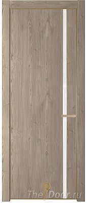Дверь Profil Doors 21NE цвет Каштан Темный кромка Золото стекло Lacobel лак Классик Дверь Profil Doors 21NE цвет Каштан Темный кромка Золото стекло Lacobel лак Классик