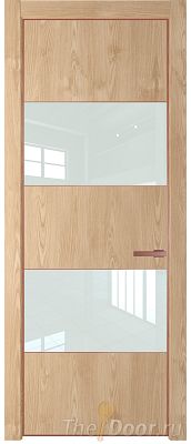Дверь Profil Doors 22NE цвет Дуб Карамель кромка Бронза стекло Lacobel Белый лак Дверь Profil Doors 22NE цвет Дуб Карамель кромка Бронза стекло Lacobel Белый лак